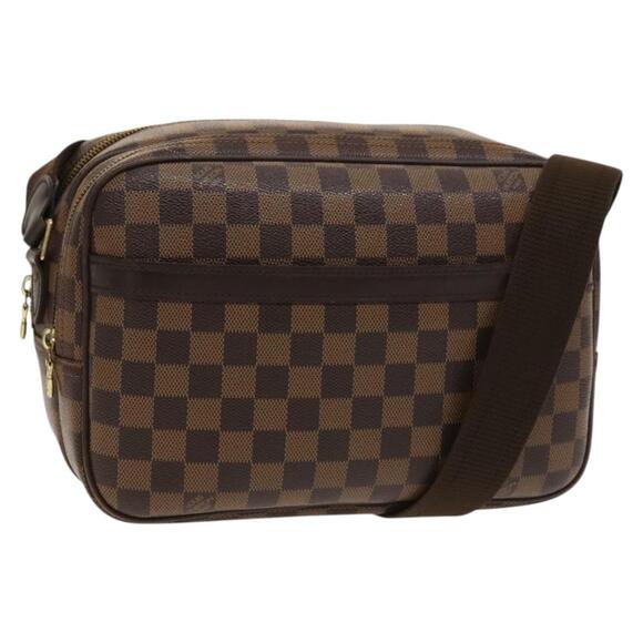 LOUIS VUITTON Damier Ebene Reporter PM Shoulder Bag N45253 - Picture 1 of 16
